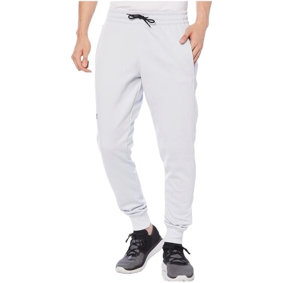Under Armour Pan Halo Grey Polyester Blend Mens Jogger Sweatpants 4XL - Picture 2 of 13
